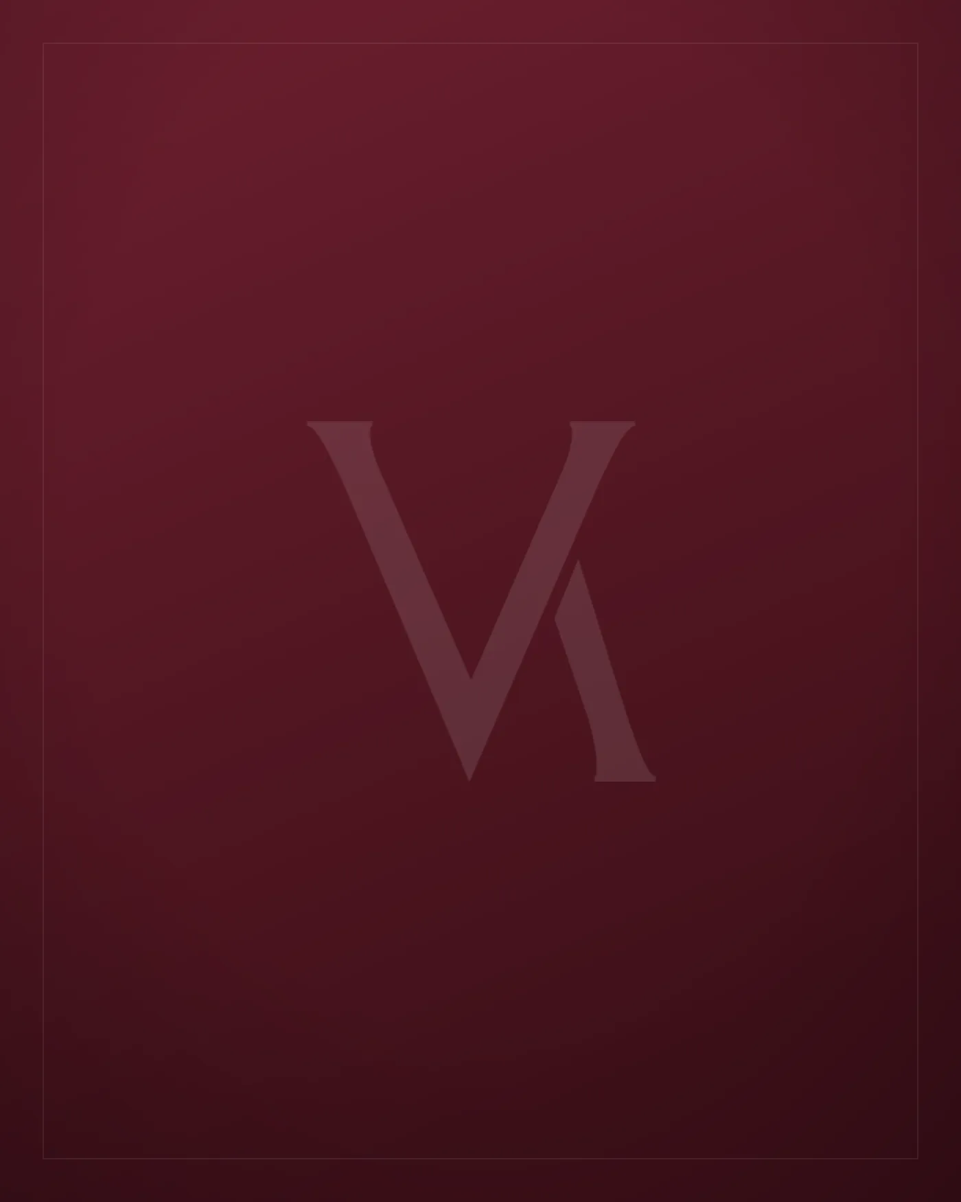 The Burgundy Edit — VAYN